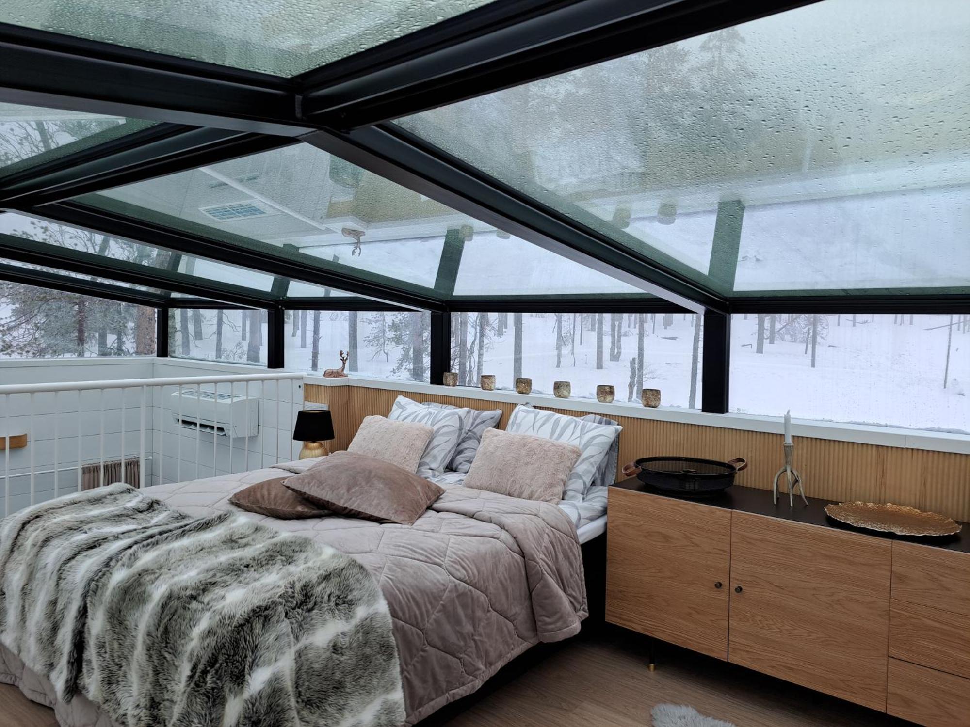 Levi Sky Igloo With Private Sauna And Hot Tub Room photo